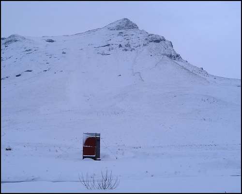 Vestara salerni undir Fellsfjalli / Ljsm Sveinn Bjrnsson